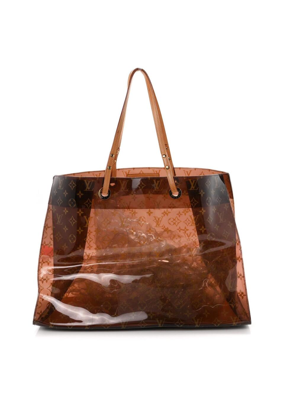 Louis Vuitton Vinyl Ambre Sac Cabas Gm #346421L12B
